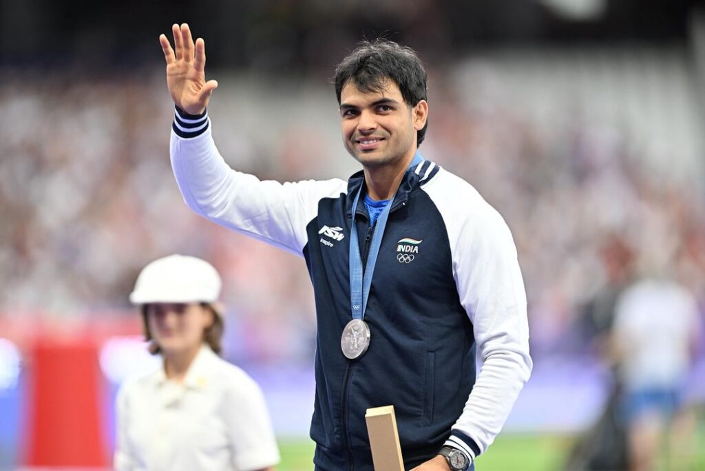 neeraj chopra latest olympic result throw distance